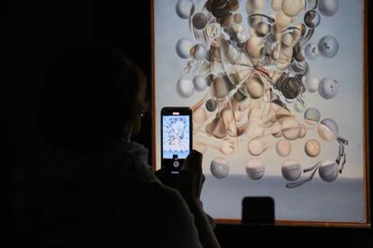 Otro momento de la exposición.