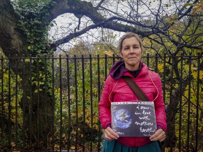 Almudena Garrido, este sábado en Glasgow.