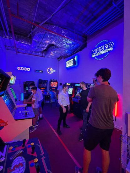 Espacio del Museo del Recreativo en el centro comercial ABC Serrano