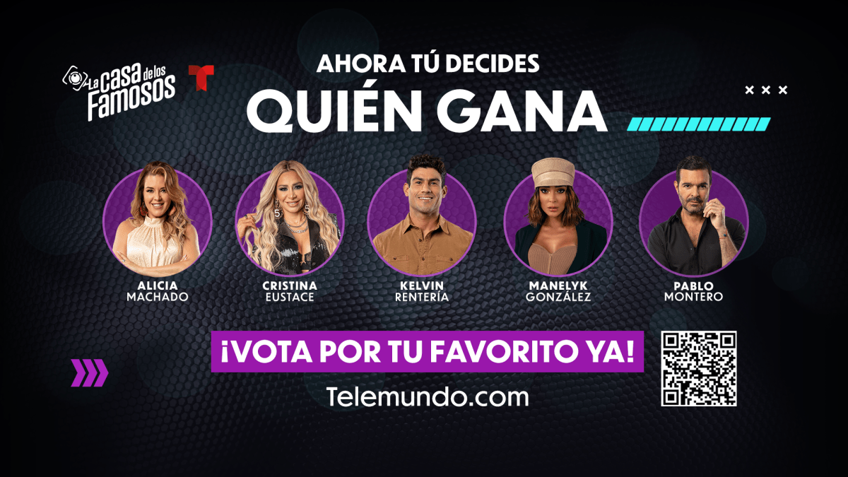 “La casa de los famosos” llega a su gran final: la votación ya está abierta
