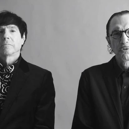 Los hermanos Russell y Ron Mael, The Sparks Brothers, en una imagen del documental.