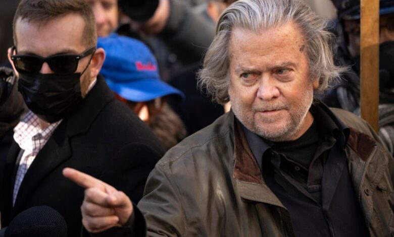 Steve Bannon se declara no culpable de desacato al Congreso