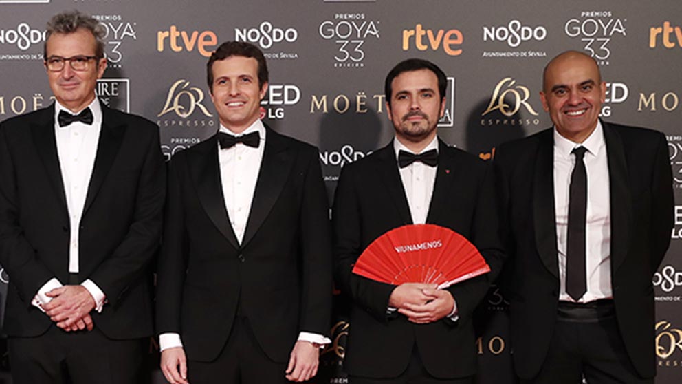 El sustituto de Pablo Iglesias en la alfombra roja de los Goya