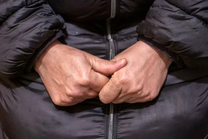 Las manos de Sandra (nombre ficticio). 