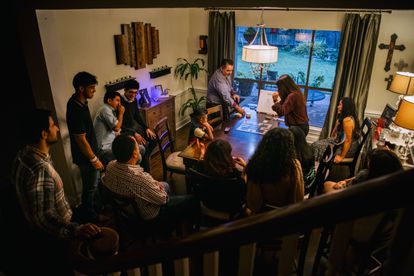 Fiesta familiar celebrada el pasado jueves.