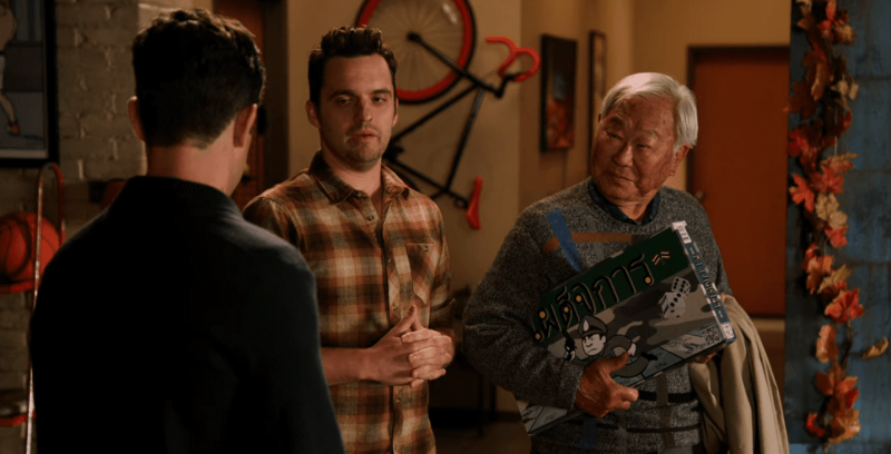 New Girl 4x09 - Acción de Gracias IV (C) 2014 / Fox