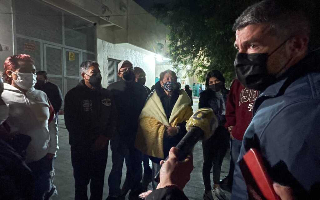 A 8 horas de la explosión, aparece alcalde de Miguel Hidalgo