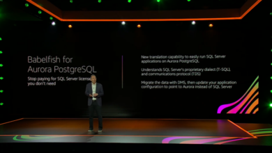 AWS persigue SQL Server de Microsoft con Babelfish para Aurora PostgreSQL