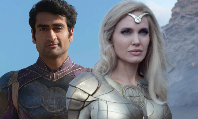 Angelina Jolie y Kumail Nanjiani no conocían el final de Eternals antes de verlo