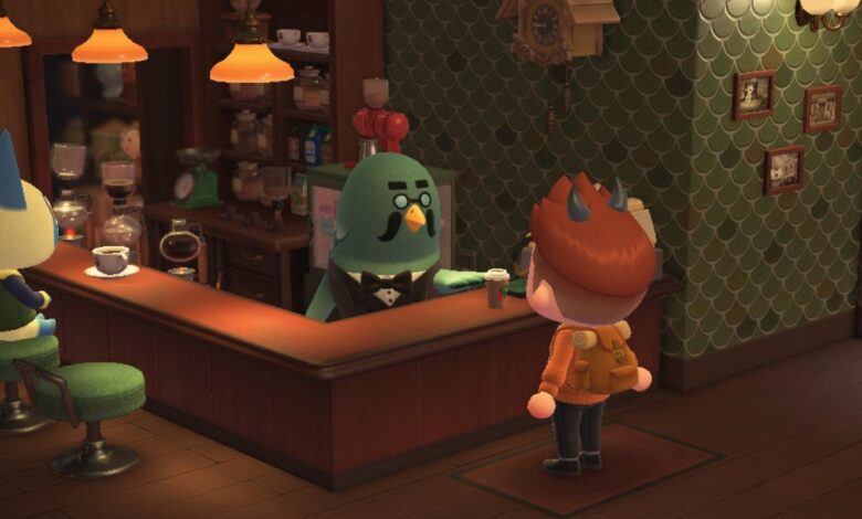 Animal Crossing: Cómo desbloquear el café para llevar en Brewster's Café