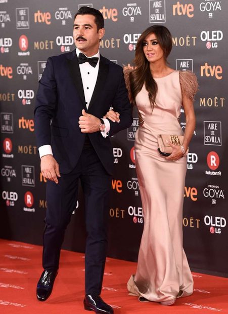 Marta González y Antonio Velázquez en los premios Goya 2018