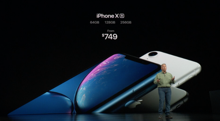 Aquí están los precios de los iPhone XS, XS Max y XR