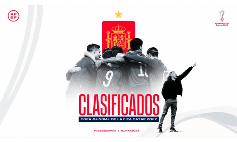 Clasifica España a la Copa del Mundo Qatar 2022 | Tuit