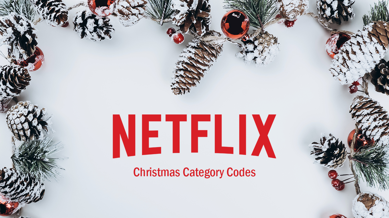 códigos de categoría de navidad netflix