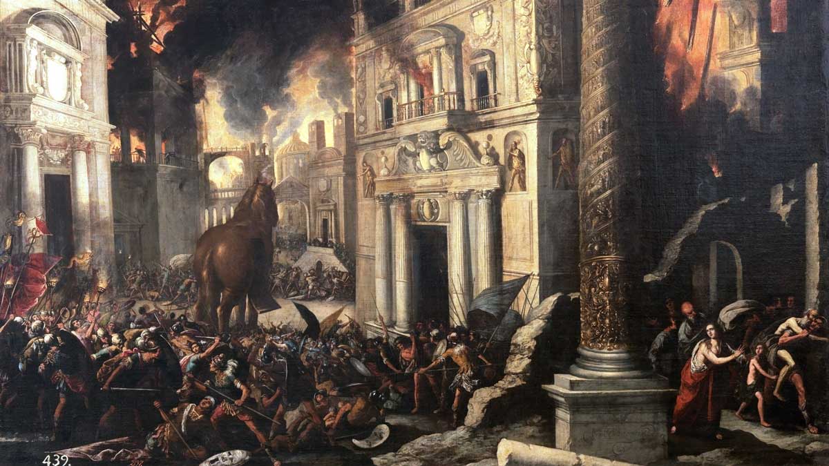 Curiosidades e historia del caballo de Troya