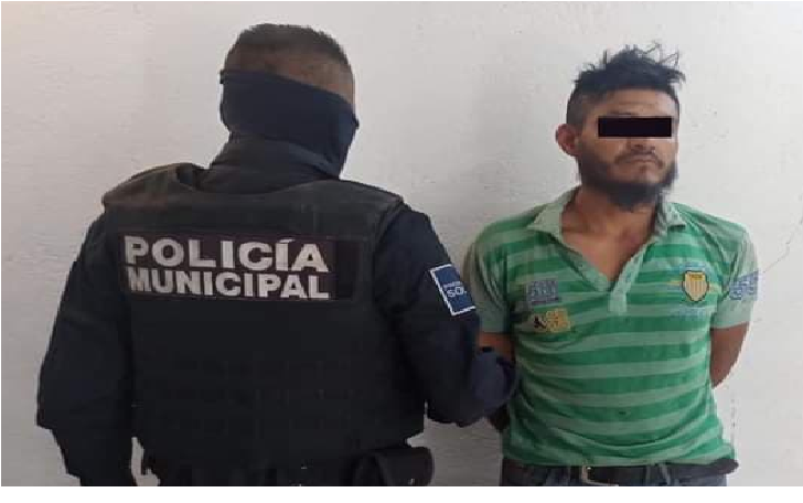 Detienen al Eleazar “N” conocido narcomenudista de El Sáuz, Alto, Pedro Escobedo