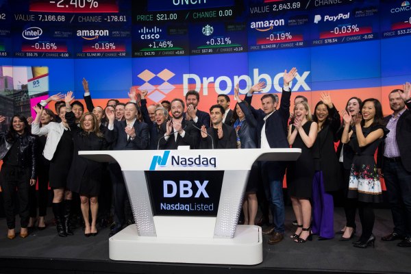 Dropbox se está cayendo a pesar de superar las expectativas de Wall Street, anuncia que el director de operaciones Dennis Woodside se va