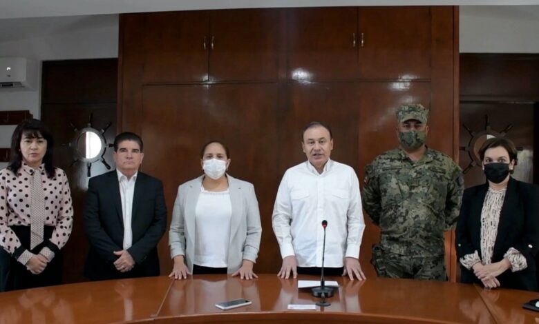 Durazo declara en sesión permanente la mesa estatal de Seguridad de Guaymas