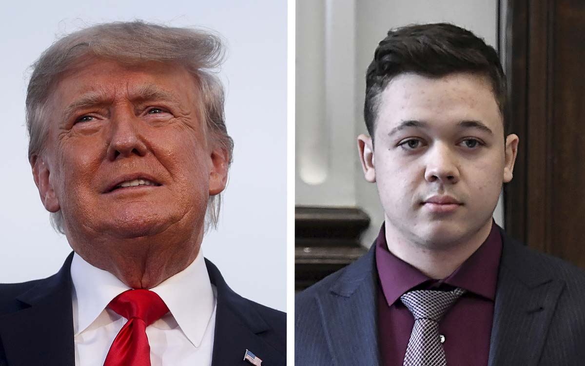 EU: Donald Trump se reúne con seguidor absuelto por matar a dos personas en protesta antirracismo