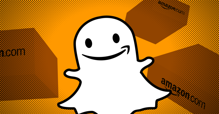 El código de Snapchat revela un equipo con Amazon para 'Camera Search'