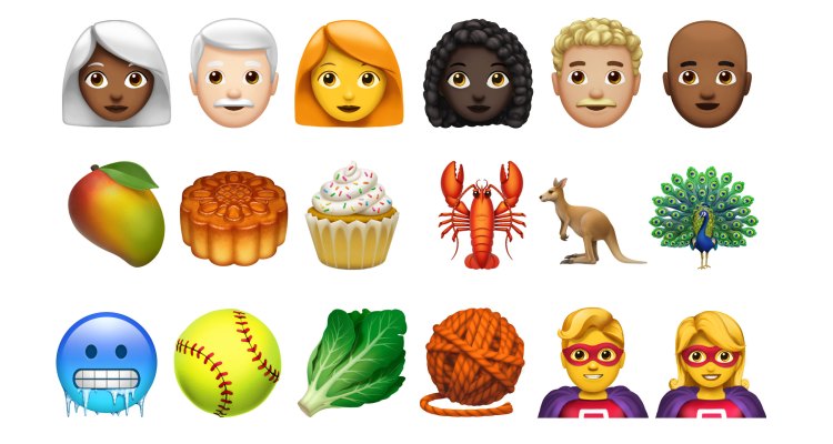 El emoji de Apple pronto incluirá personas con cabello rizado, cabello blanco y superpoderes