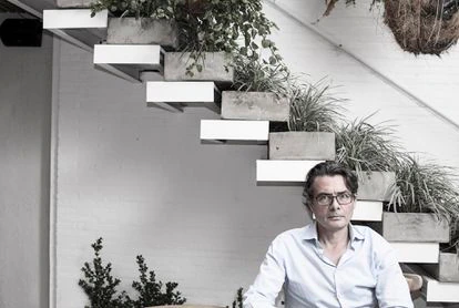 Alejandro Gaviria, el pasado junio en un café de Bogotá.