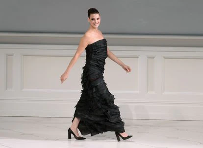 Linda Evangelista en los 2013 CFDA Fashion Awards en 2013 en Nueva York.