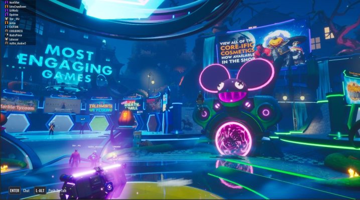 El núcleo podría ser las Vegas del metaverso