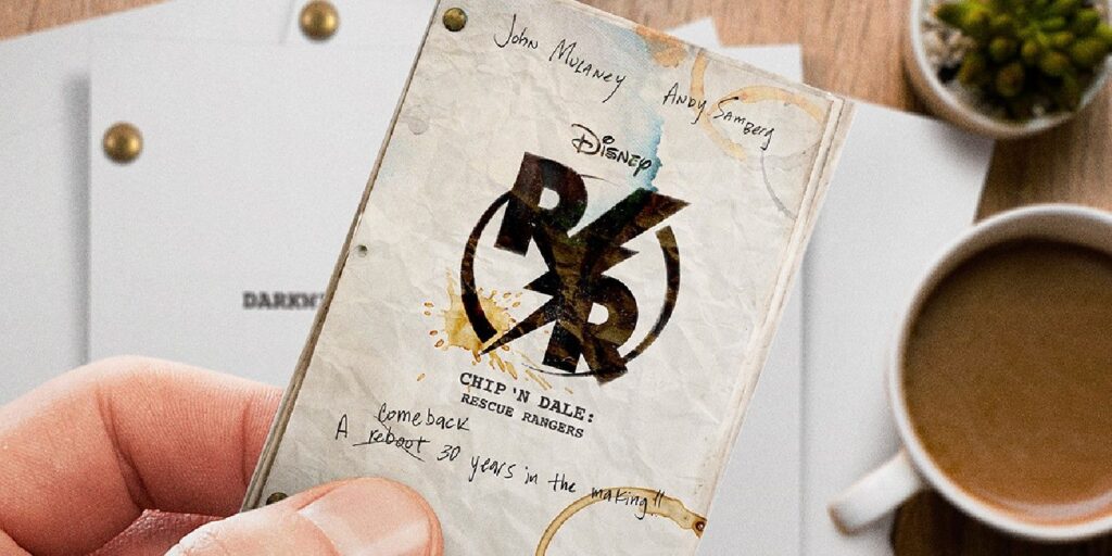 El póster de Chip 'n Dale: Rescue Rangers muestra el reinicio de Mulaney y Samberg