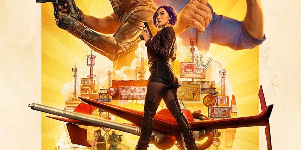 El póster de acción en vivo de Cowboy Bebop muestra el barco personal de Spike