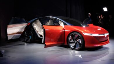 El sedán eléctrico ID Vizzion de Volkswagen apunta a la producción en 2022