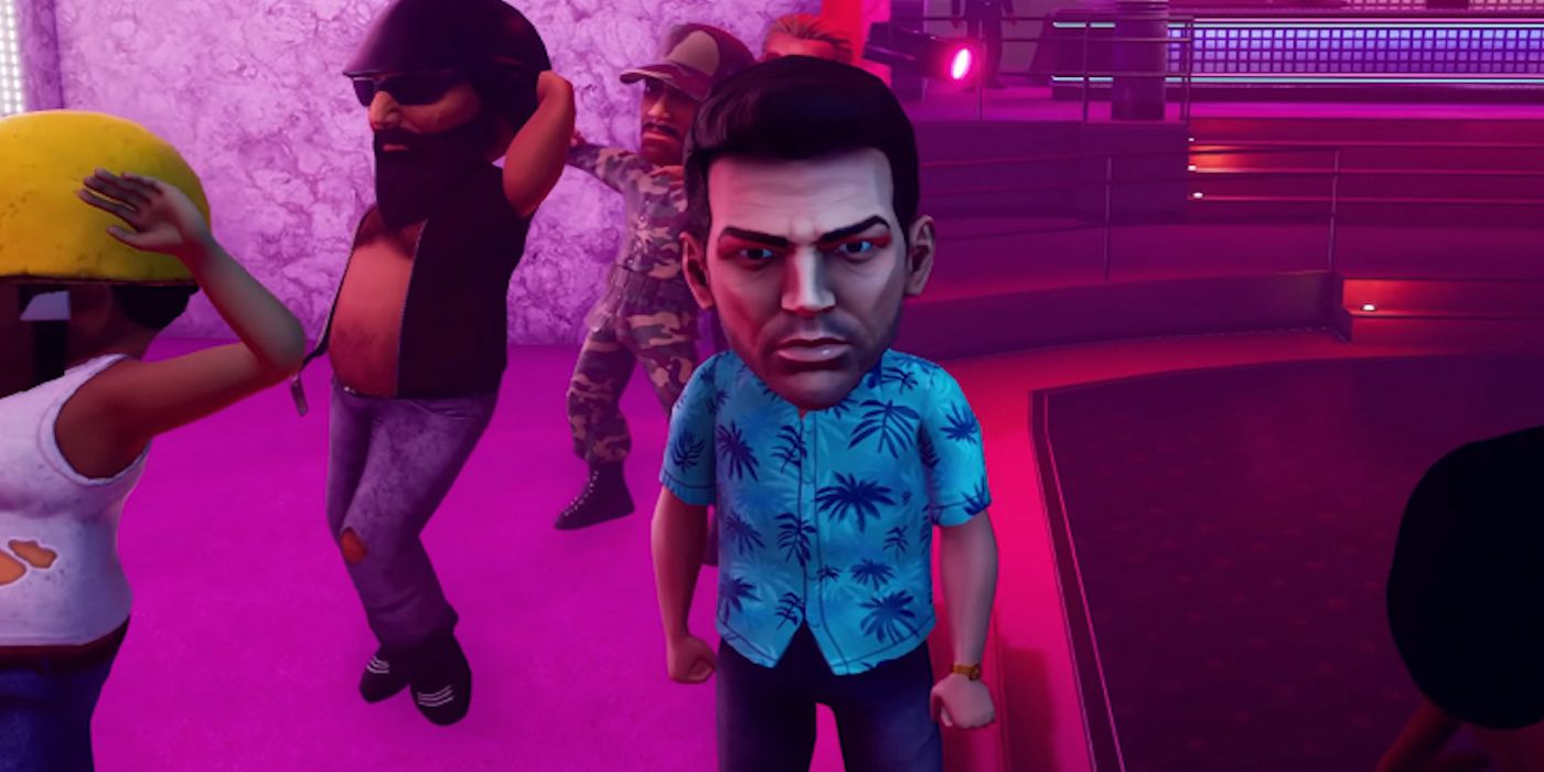 El truco del modo Big Head de la trilogía de GTA usa el código Konami