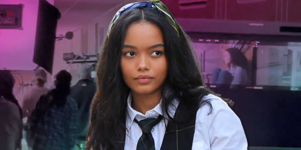 El video del set de Hocus Pocus 2 muestra una nueva estrella en la escena moderna de la escuela secundaria