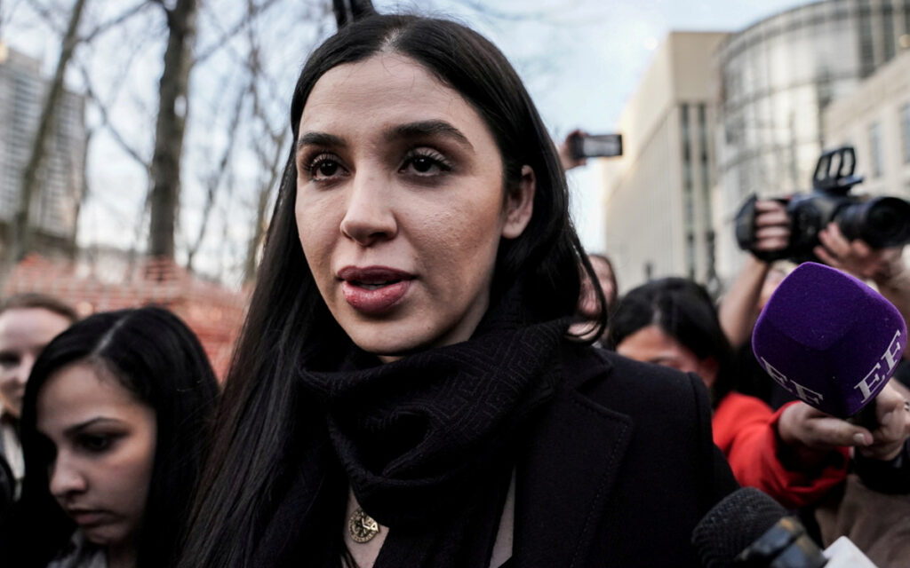 Emma Coronel, esposa de 'El Chapo', enfrenta sentencia en una corte de EU