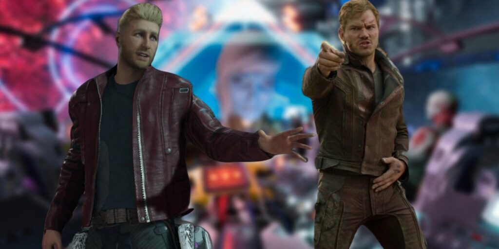 En qué se diferencia Star-Lord del juego Guardians Of The Galaxy del MCU