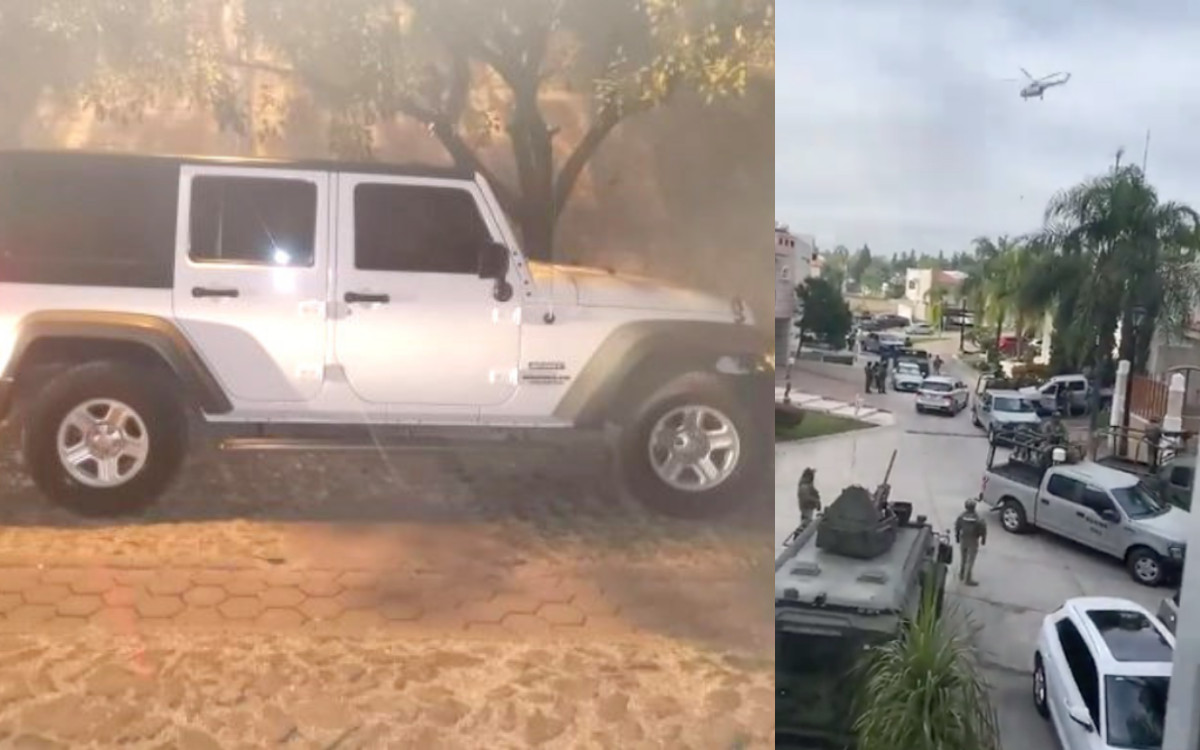 Encuentran camioneta de marinos secuestrados; reportan operativos federales en Zapopan