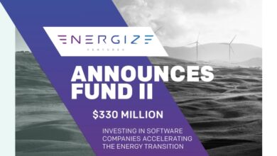 Energize Ventures recauda 330 millones de dólares para financiar tecnología de energía, movilidad y resiliencia climática