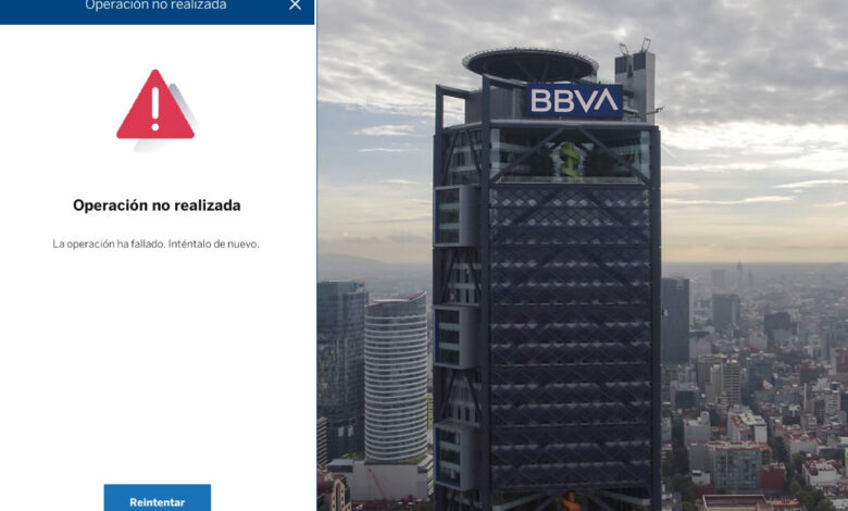 Fallan los servicios digitales de BBVA... millones de transferencias dependen de esta tecnología