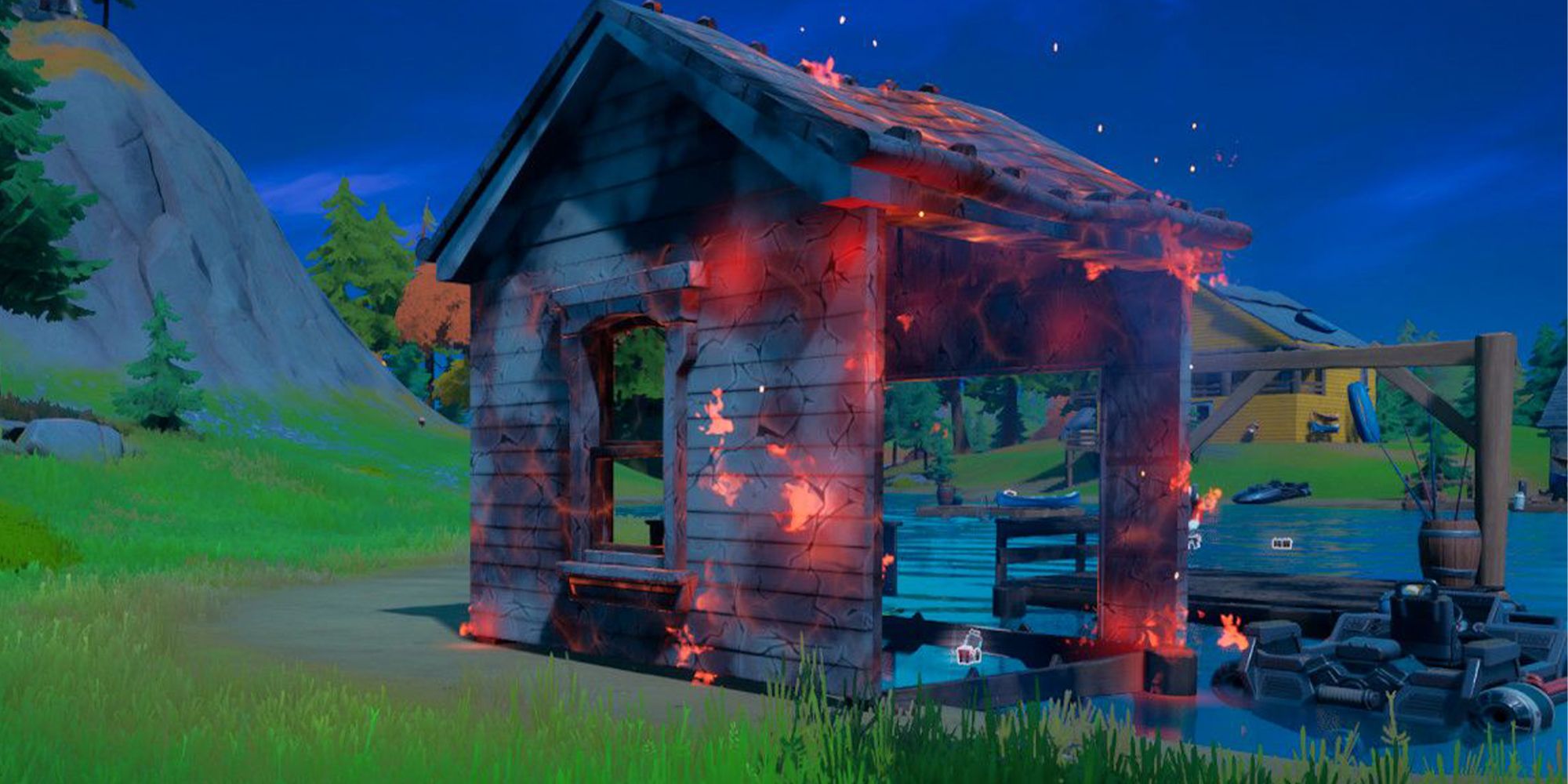 Fortnite: Cómo prender fuego a estructuras (temporada 8) |