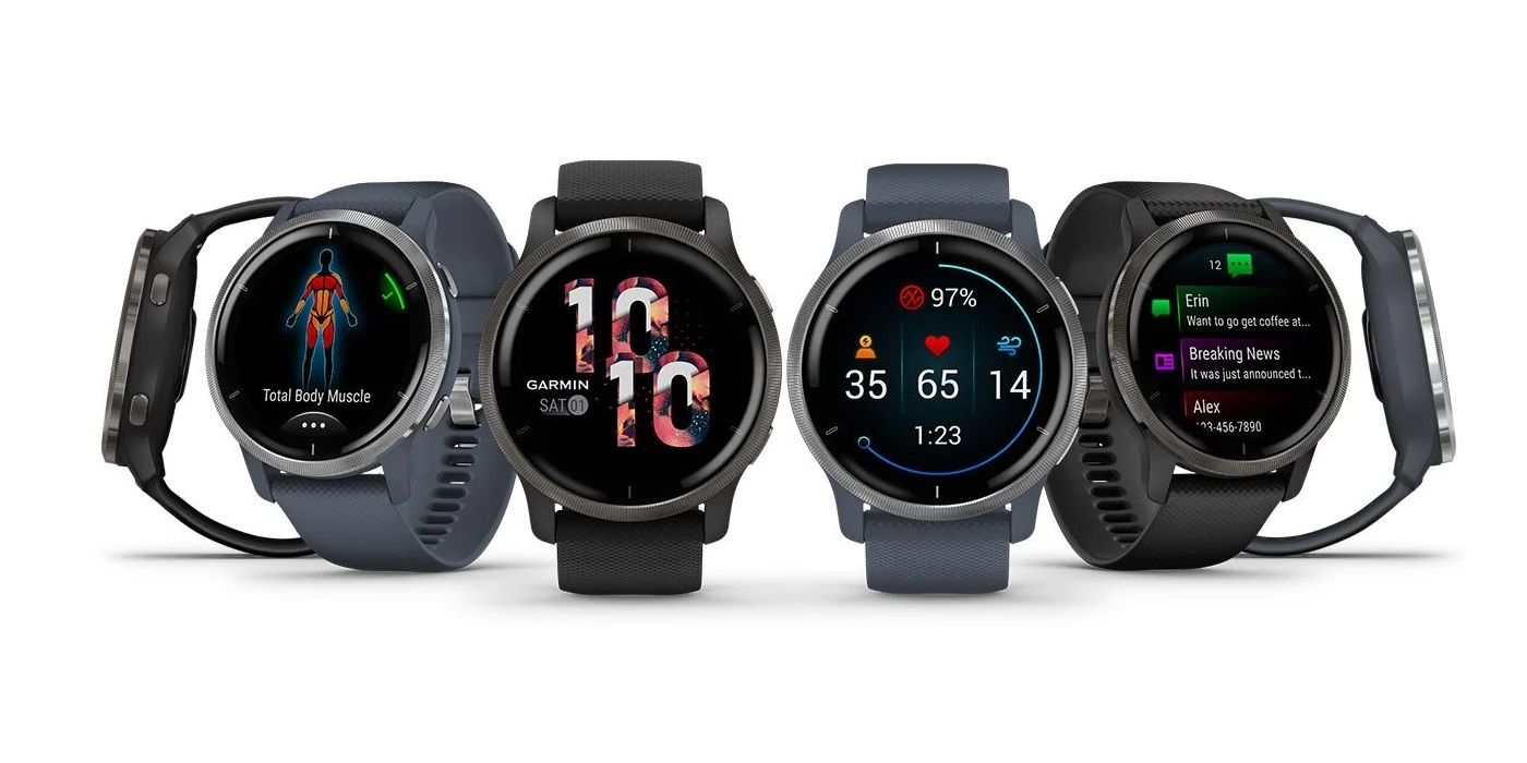 Fugas en el reloj inteligente Garmin Venu 2 Plus, lo que sugiere aún más funciones