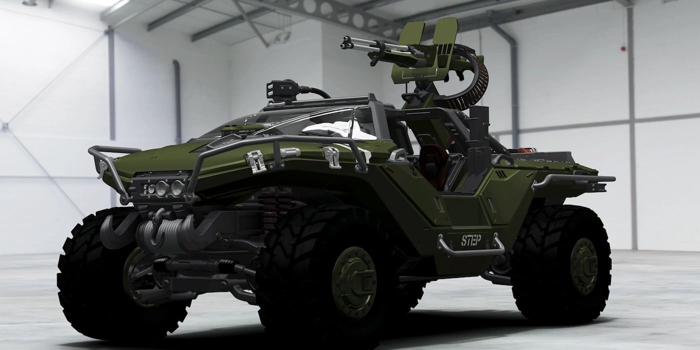 Halo Warthog de Forza Horizon 5 tiene una velocidad máxima apropiada para el juego
