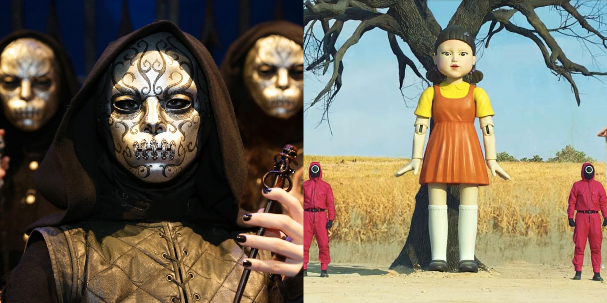 Harry Potter: Mortífagos, clasificados de menor a mayor probabilidad de ganar el juego de calamar