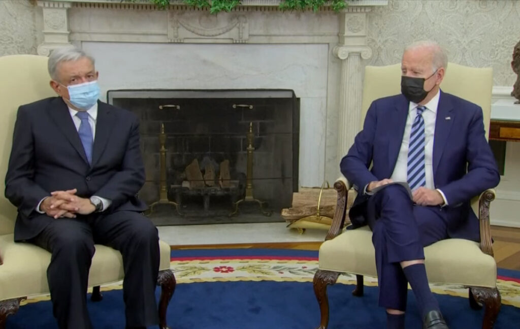 Hay política de iguales: Biden… agradecemos que no nos traten como patio trasero: AMLO