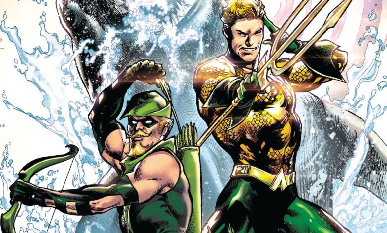 Incluso Aquaman no respeta a Green Arrow en DC Comics