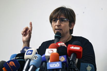 Sahar Francis, directora de la ONG palestina Addameer, el día 8 en Ramala (Cisjordania).