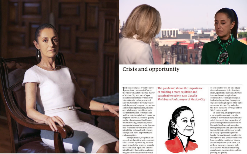 Jamás pagaríamos por eso, dice Sheinbaum tras publicaciones en El País, BBC y The Economist