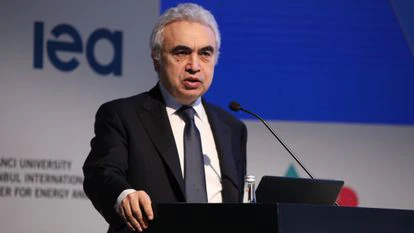 El director de la Agencia Internacional de la Energía (IEA), Fatih Birol, en una acto en Estambul (Turquía) en 2019.