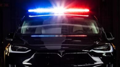 La Policía Provincial de Ontario revela un prototipo de vehículo de persecución Tesla Model X