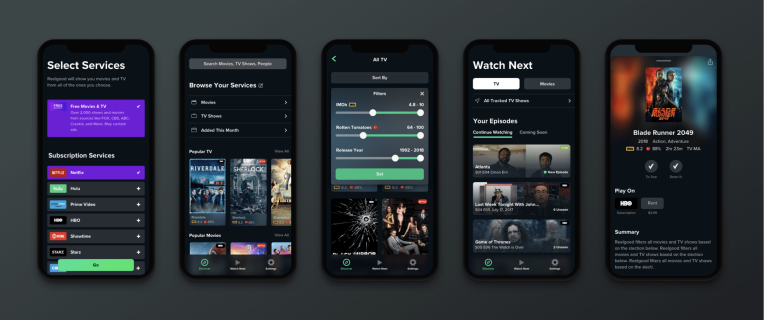 La aplicación de Reelgood para cortadores de cables agrega más de 50 servicios, recomendaciones personalizadas