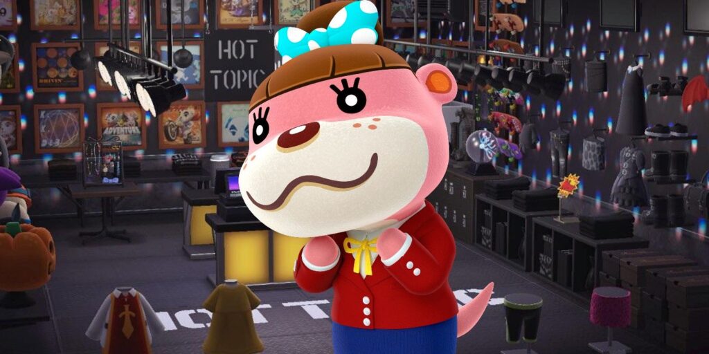 La construcción de temas candentes de Animal Crossing Player es precisamente caótica